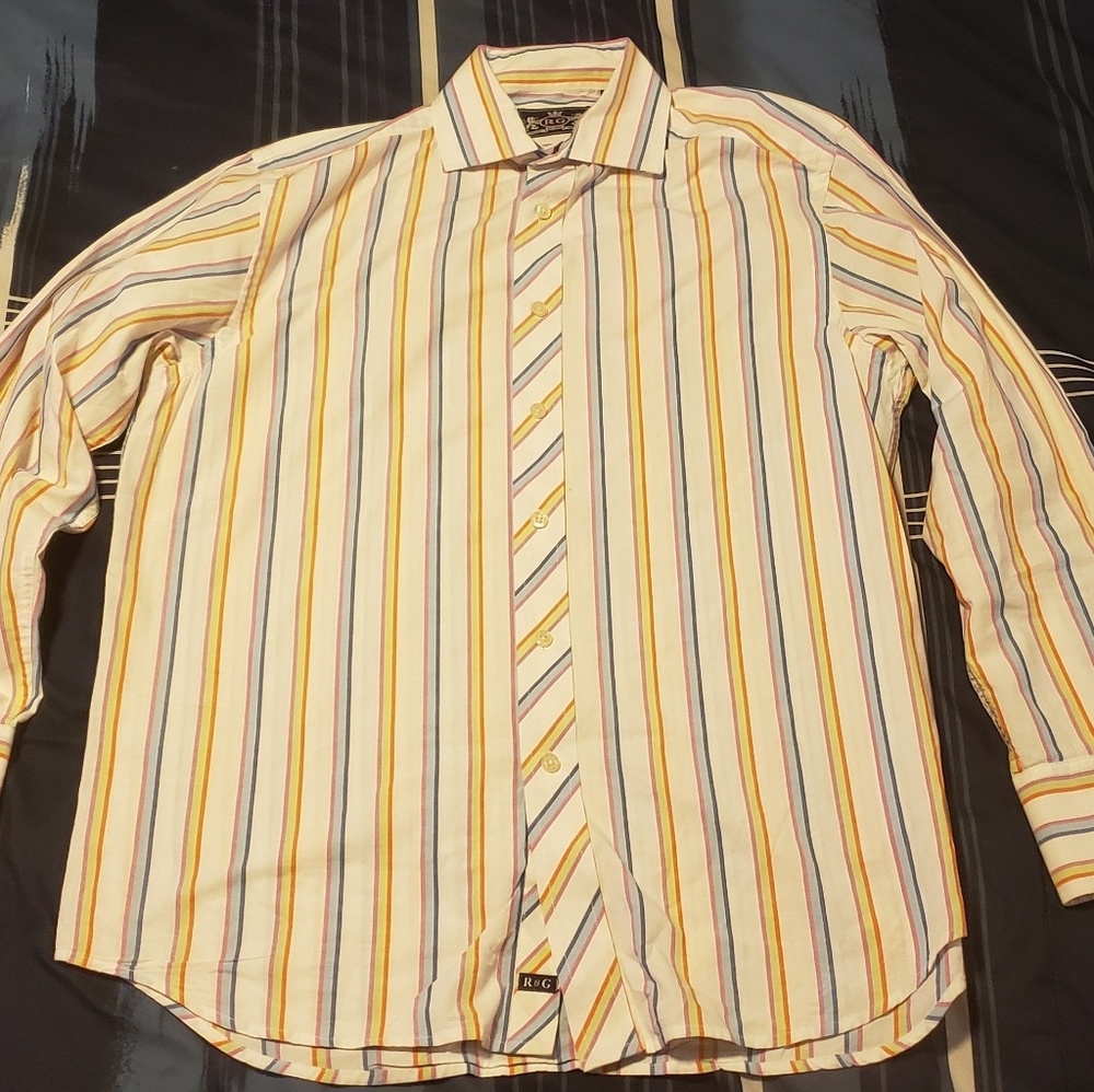 MENS ROBERT GRAHAM R&G SHIRT MEDIUM